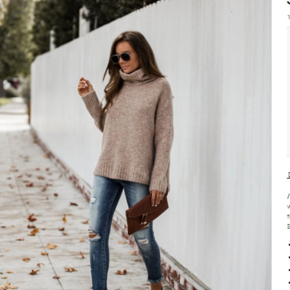 ADELE Chunky Knit Sweater - Picture 3 of 8